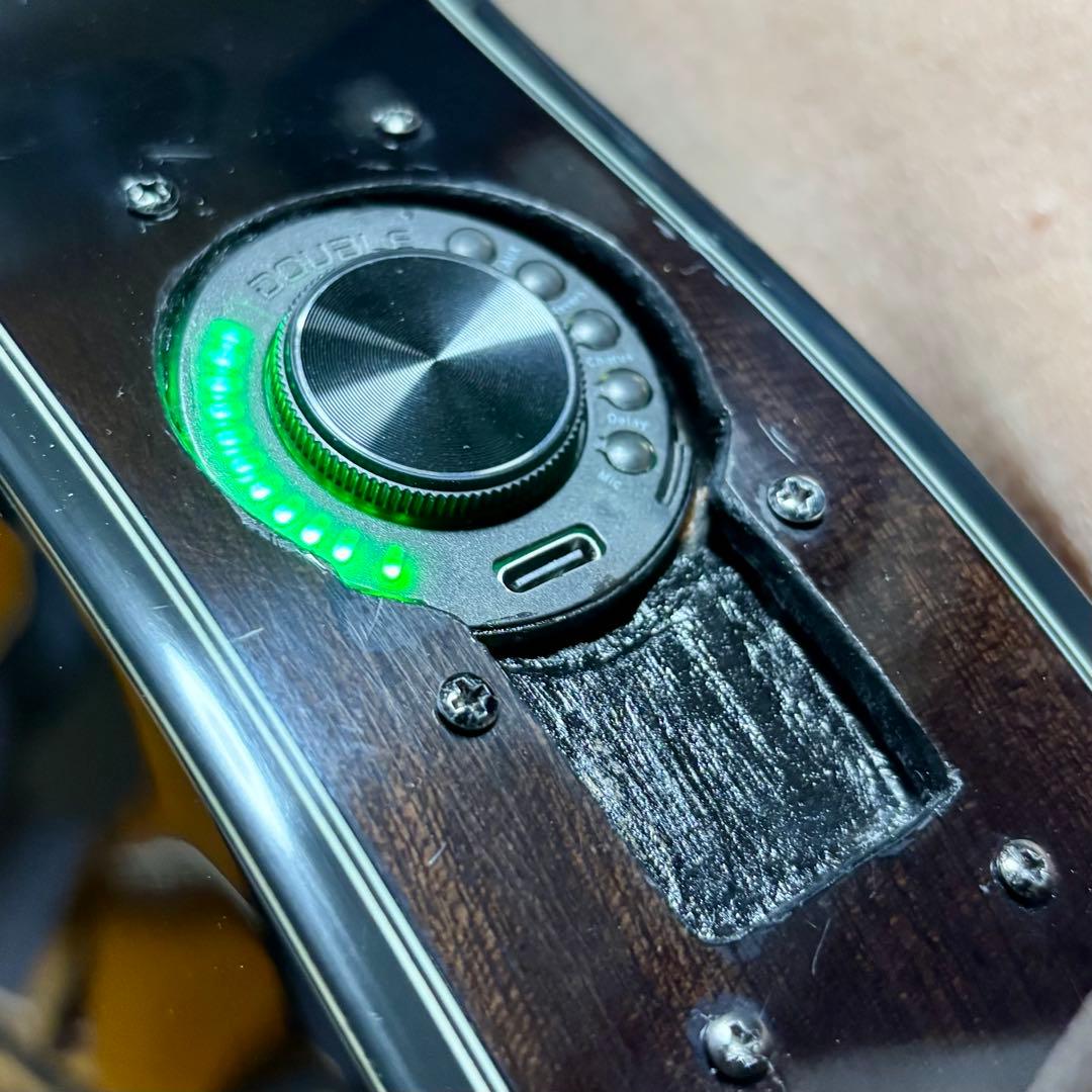 美品【トランスギター】IBANEZ AEG24-Ⅱ　単板、美しい虎目（値下げ中）