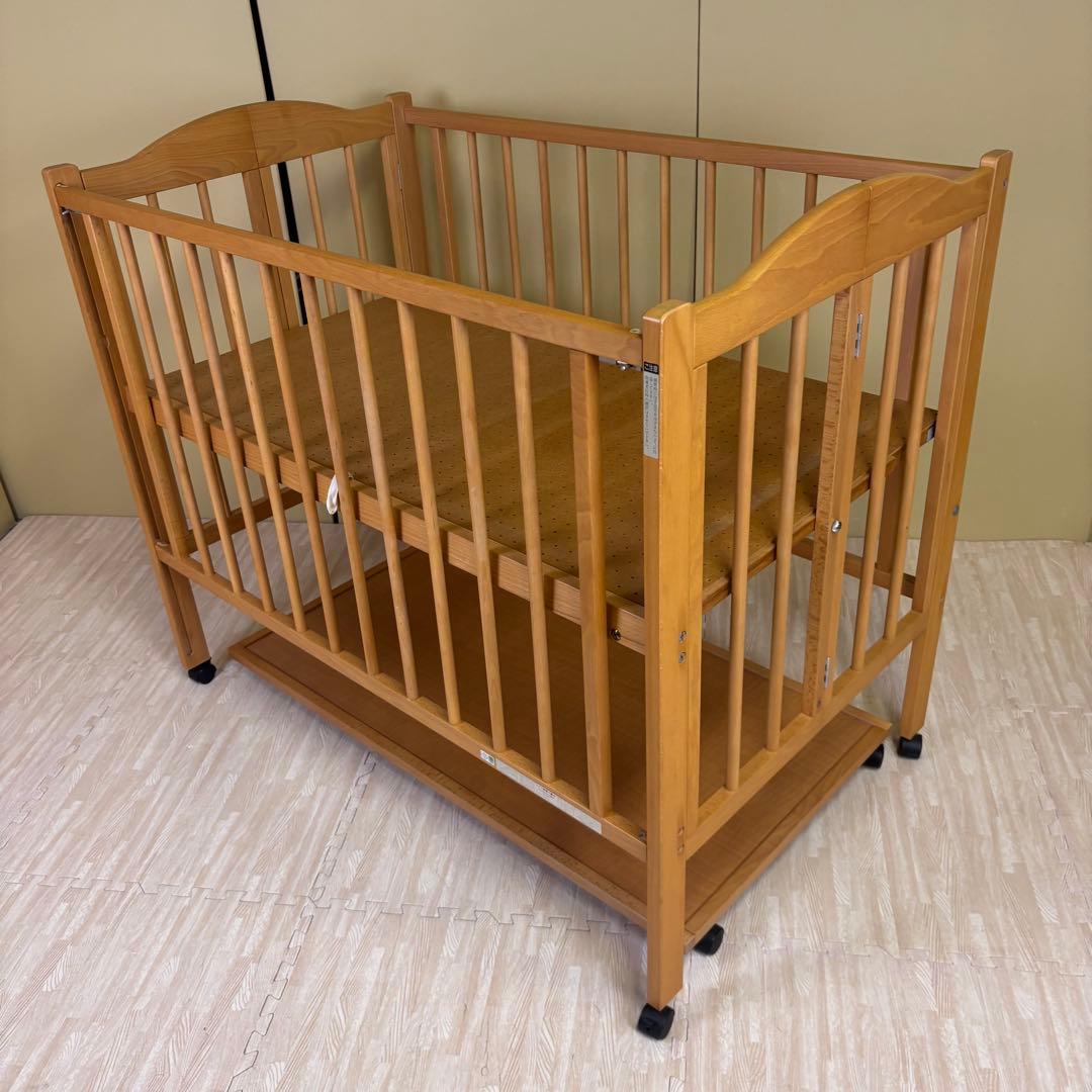 除菌清掃済　安心安全の日本製　スリーピー　ワンタッチハイベッド　ナチュラル