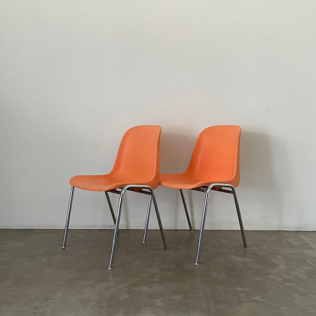 MODELENAのスタッキングチェア【2脚セット】