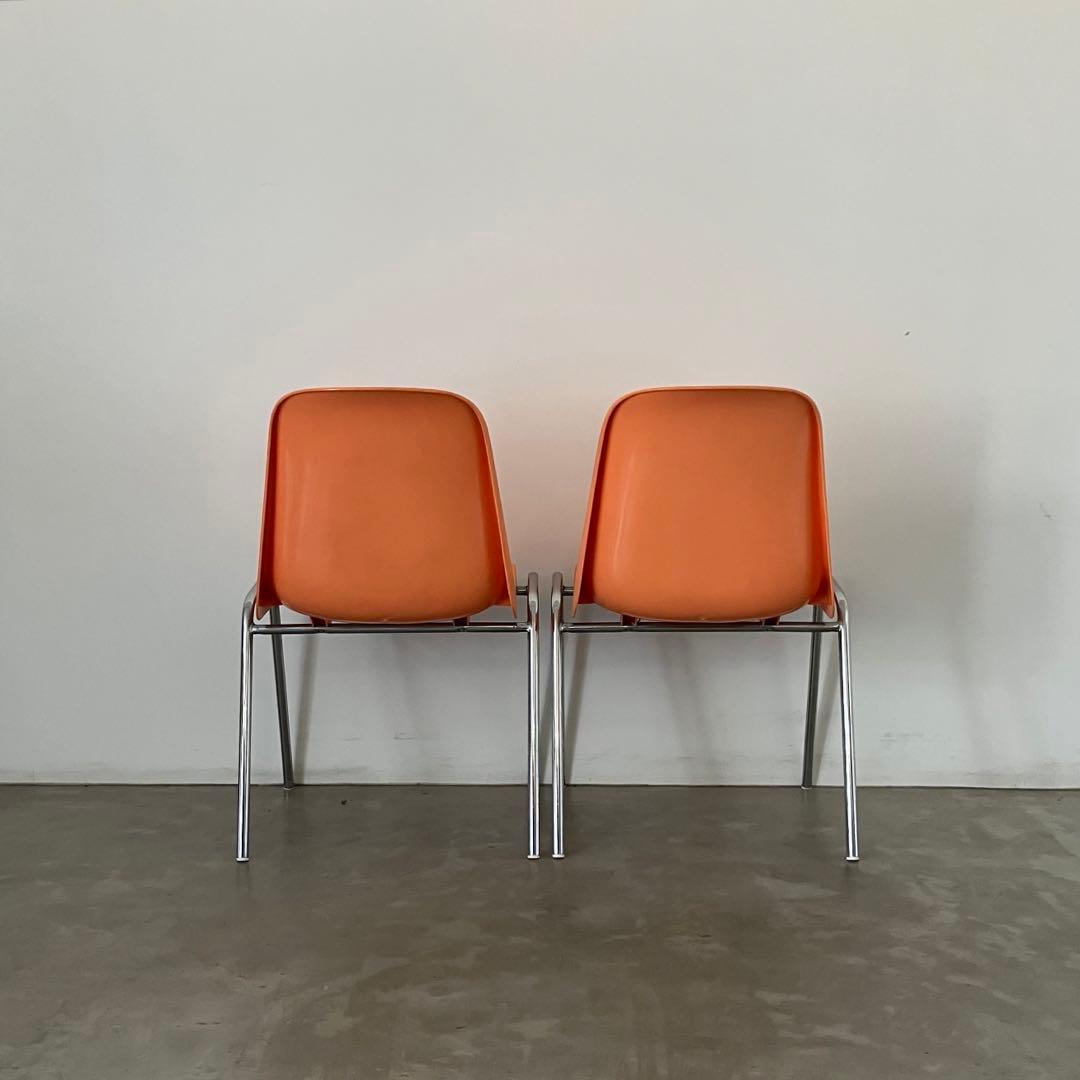 MODELENAのスタッキングチェア【2脚セット】