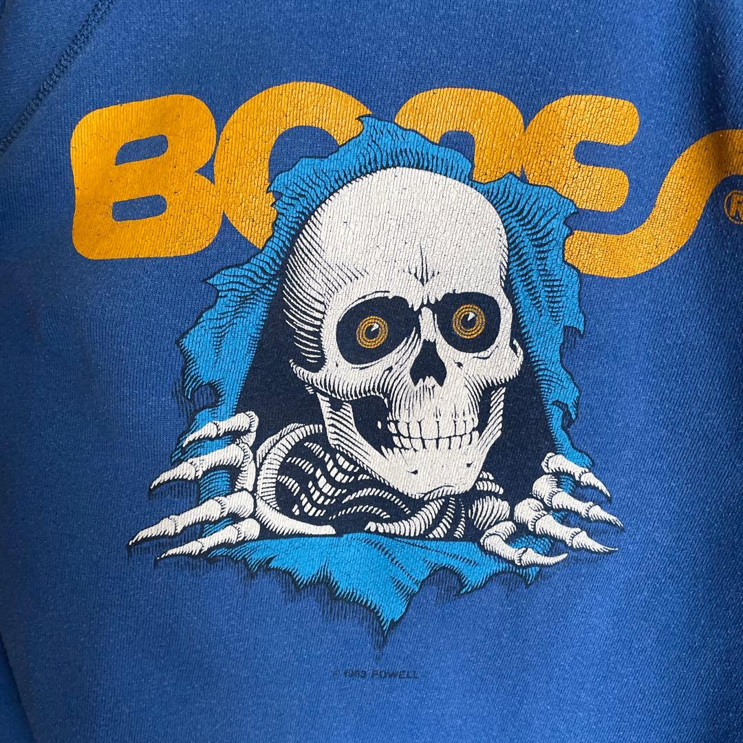 ミッキー パウエル ペラルタ ボーンズ リッパー 袖プリ スウェットシャツ