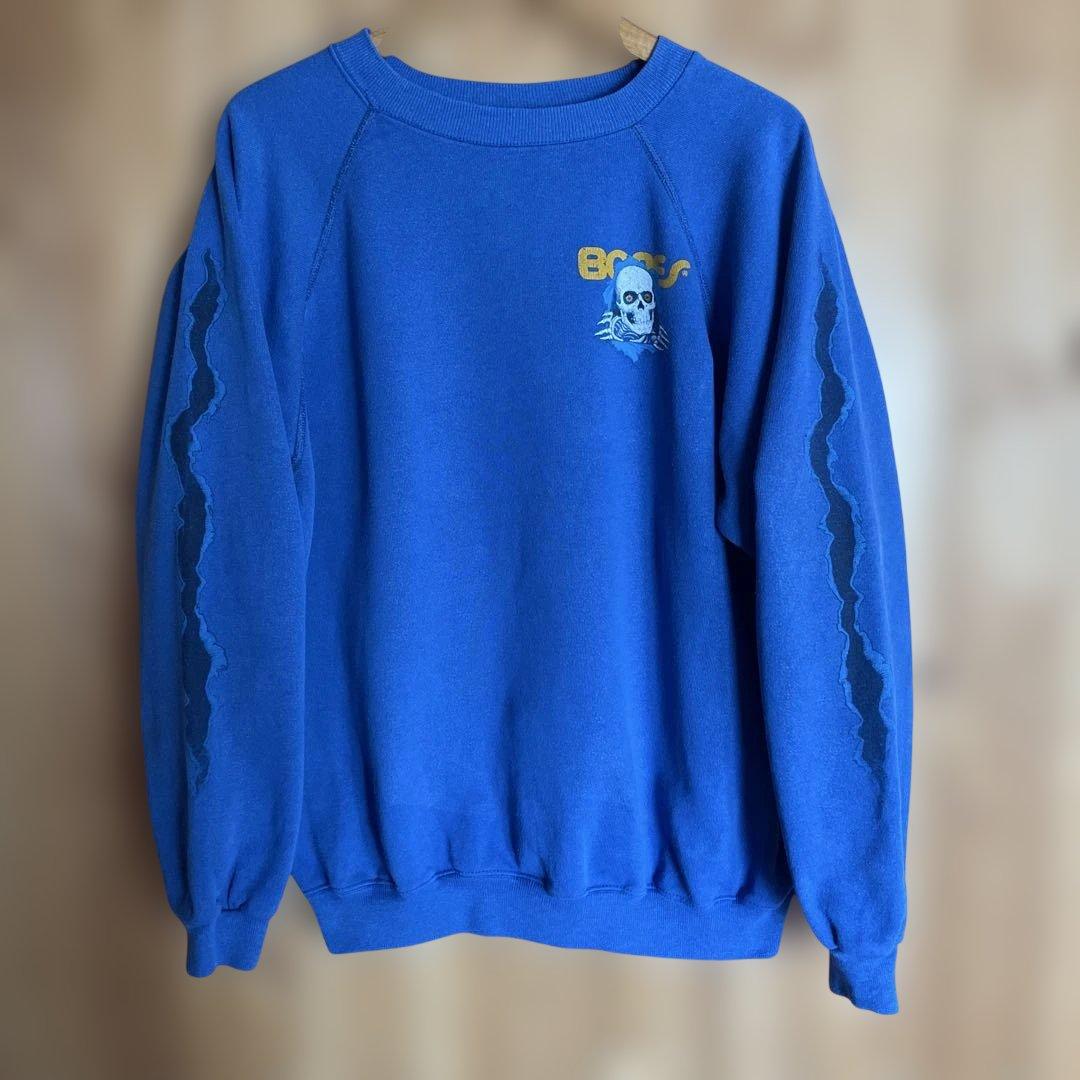 ミッキー パウエル ペラルタ ボーンズ リッパー 袖プリ スウェットシャツ