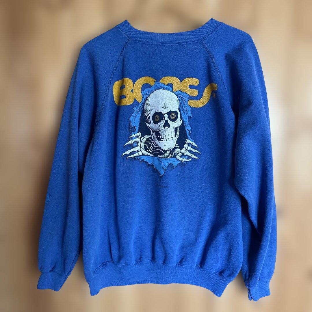 ミッキー パウエル ペラルタ ボーンズ リッパー 袖プリ スウェットシャツ