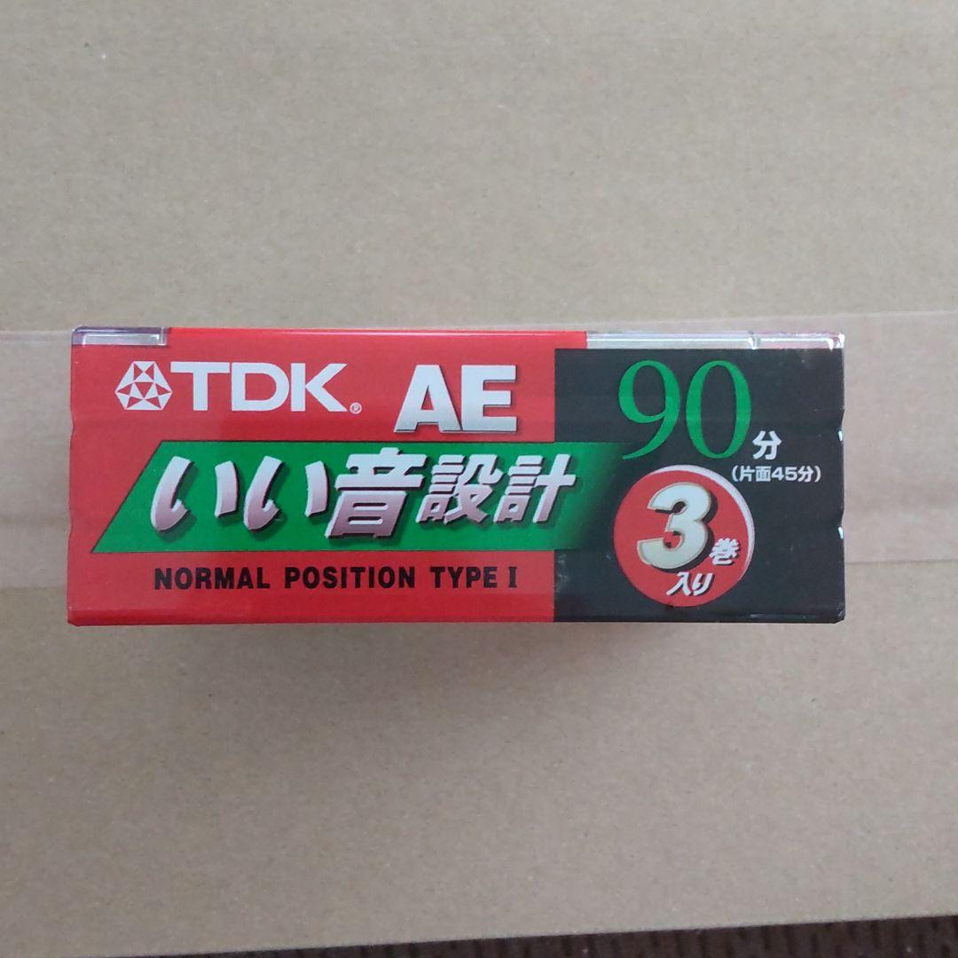 TDK AE-90X3F オーディオカセットテープ
