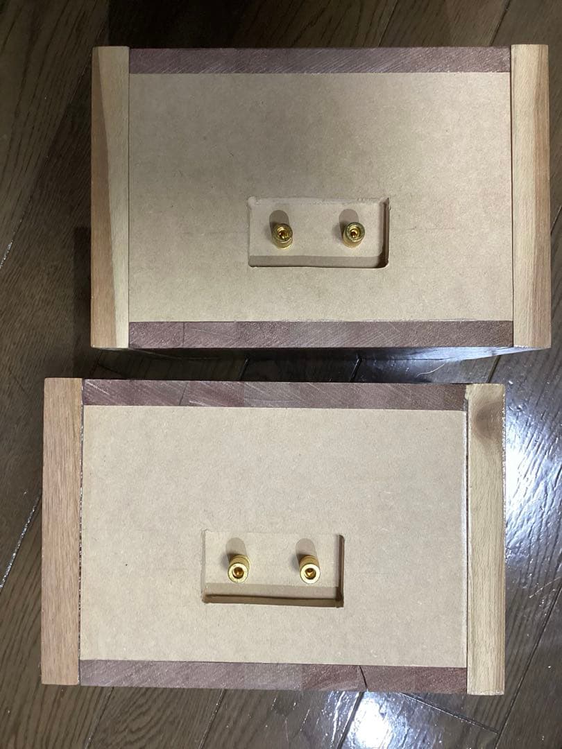 10㎝2way自作スピーカー　ネット付ければボーズ121ライク