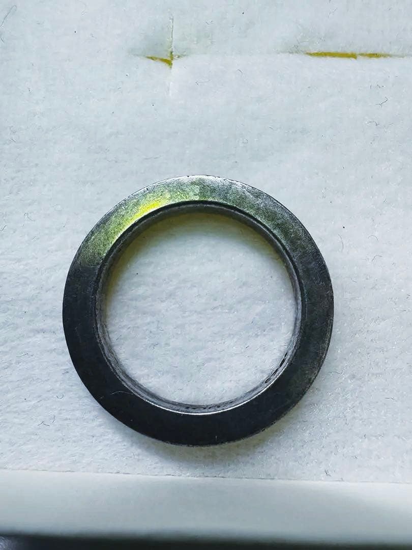 クロムハーツシルバーリング 彫刻テキスト