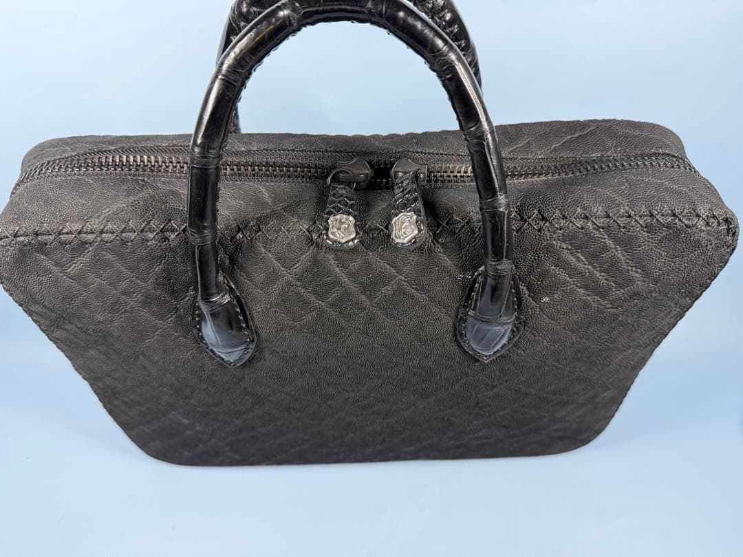 [限定品] FUNNY製STALLION,エレファント革手提げビジネスバッグ