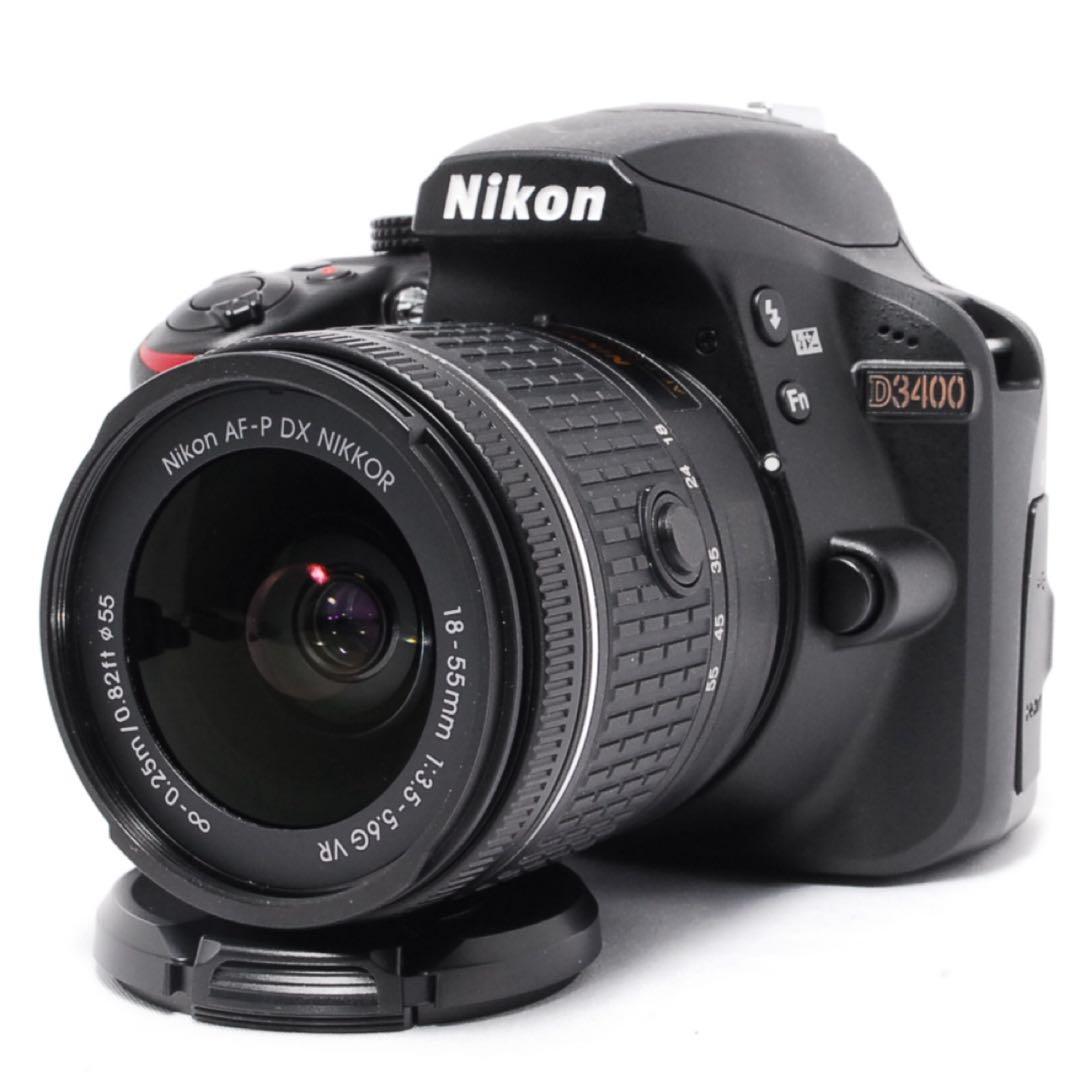 ショット数 僅か◆Nikon D3400◆超美品◆一眼レフカメラ◆AF-Pレンズ