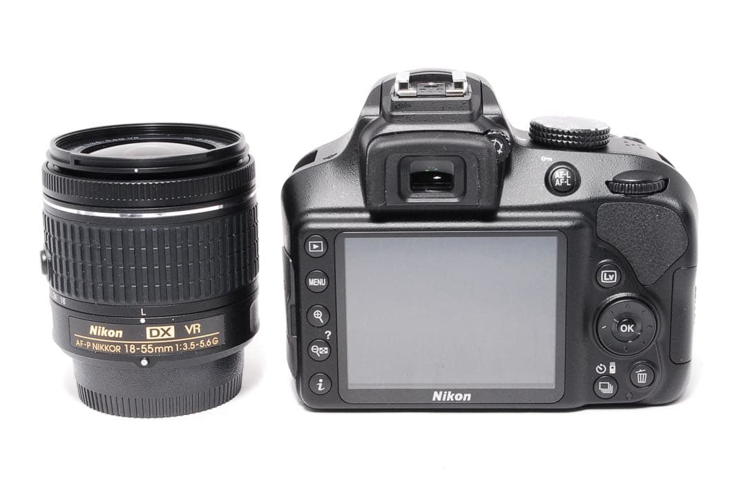 ショット数 僅か◆Nikon D3400◆超美品◆一眼レフカメラ◆AF-Pレンズ