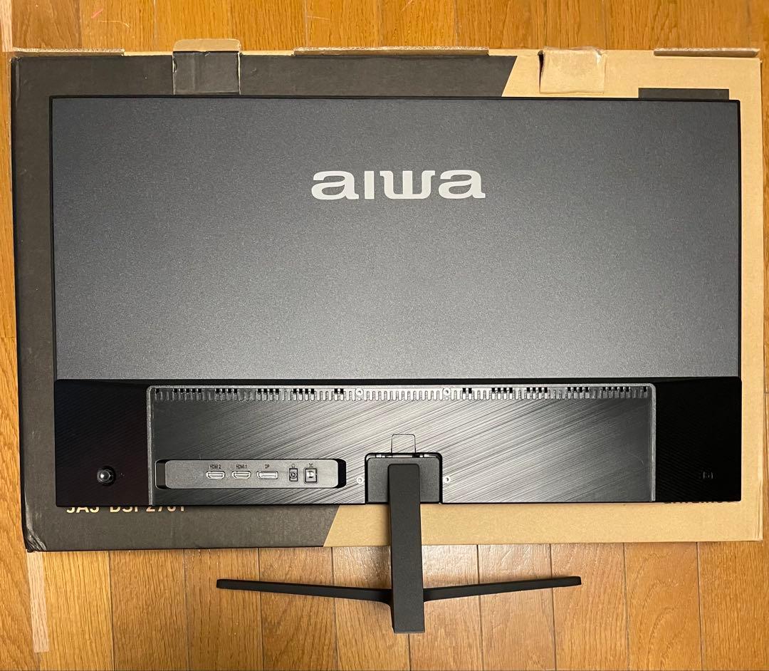 QHD 27インチモニター(aiwa display S27) スピーカー搭載