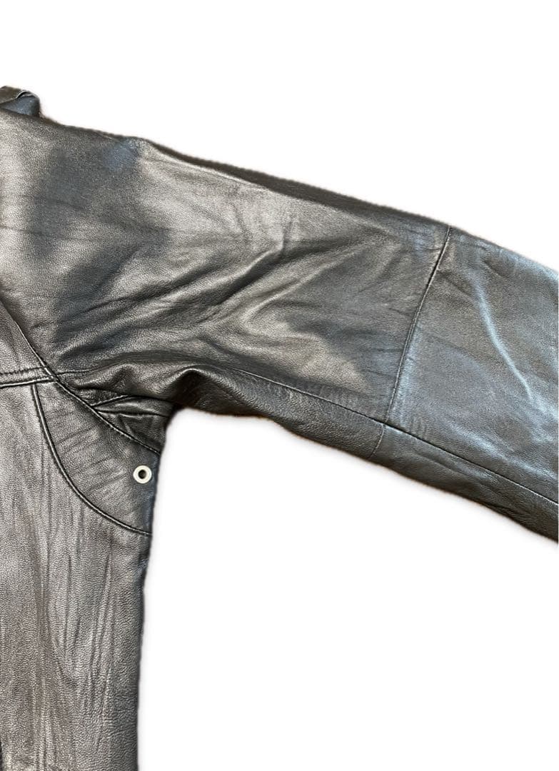 ジャケット・アウター 00s UNIQLO sheep skin single riders