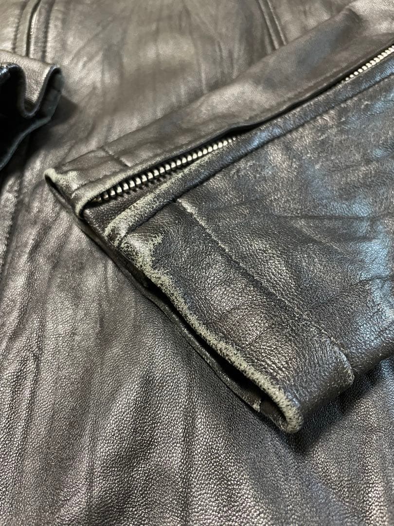 ジャケット・アウター 00s UNIQLO sheep skin single riders