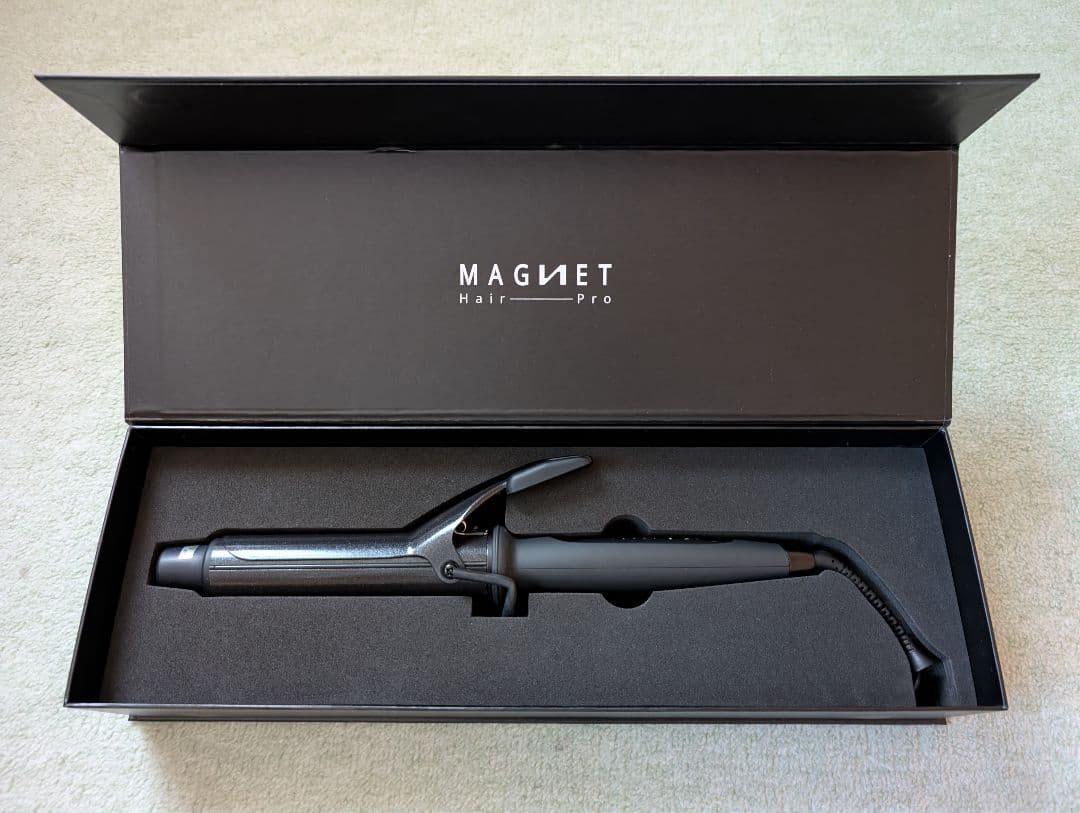 美品✨️クレイツ マグネットヘアプロ カールアイロン32mm HCC-G32DG