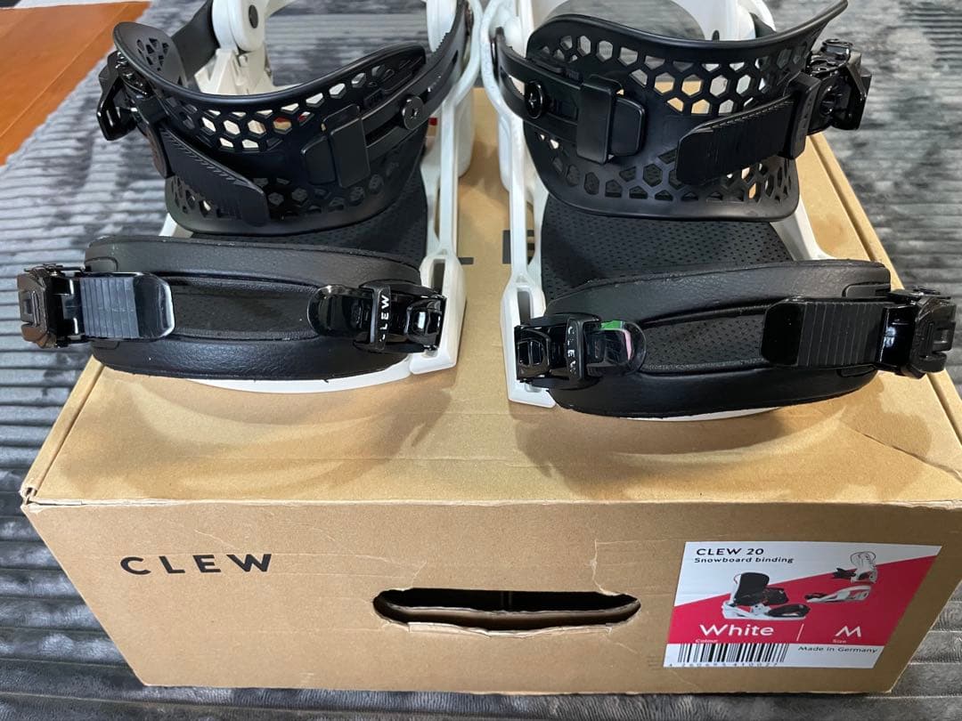 CLEW 20 ビンディング ホワイト Mサイズ