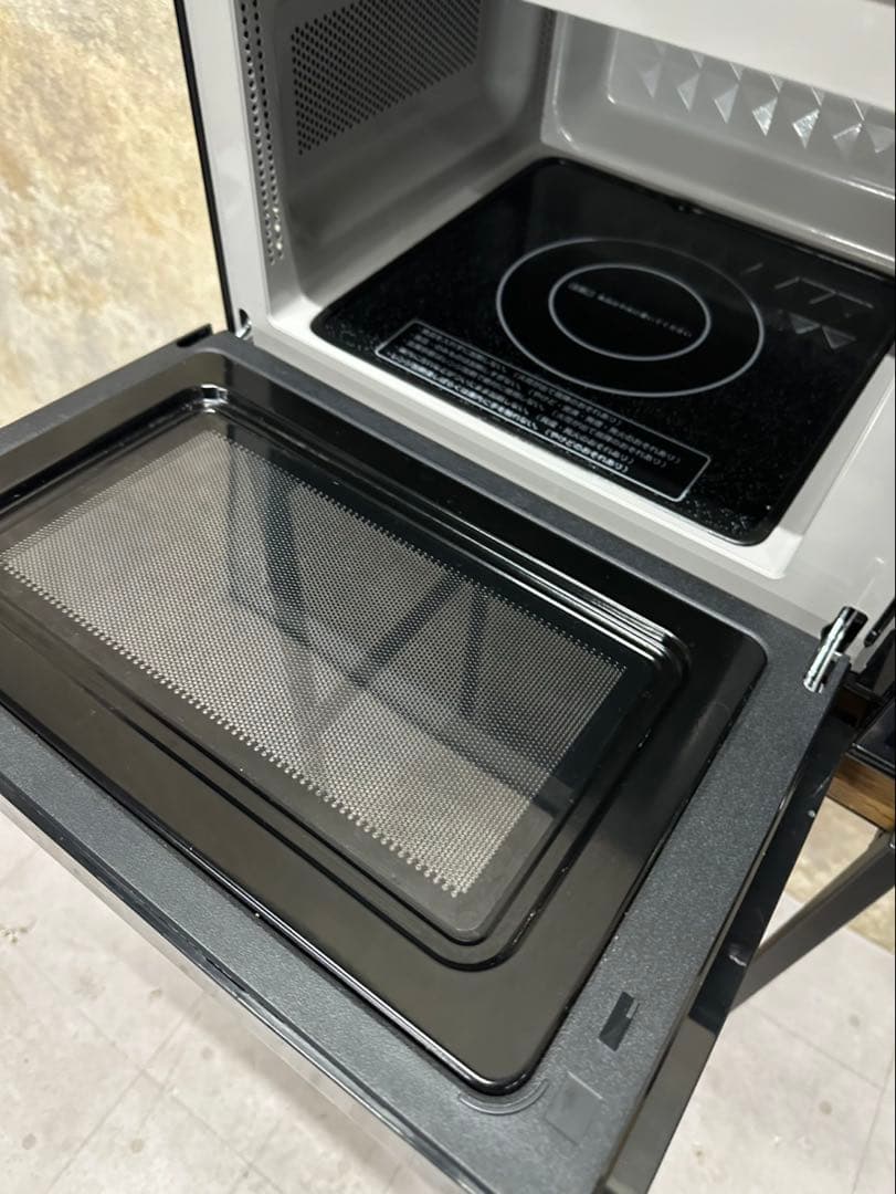 【2022年製】アイリスオーヤマ 電子レンジ MO-FM1804-B