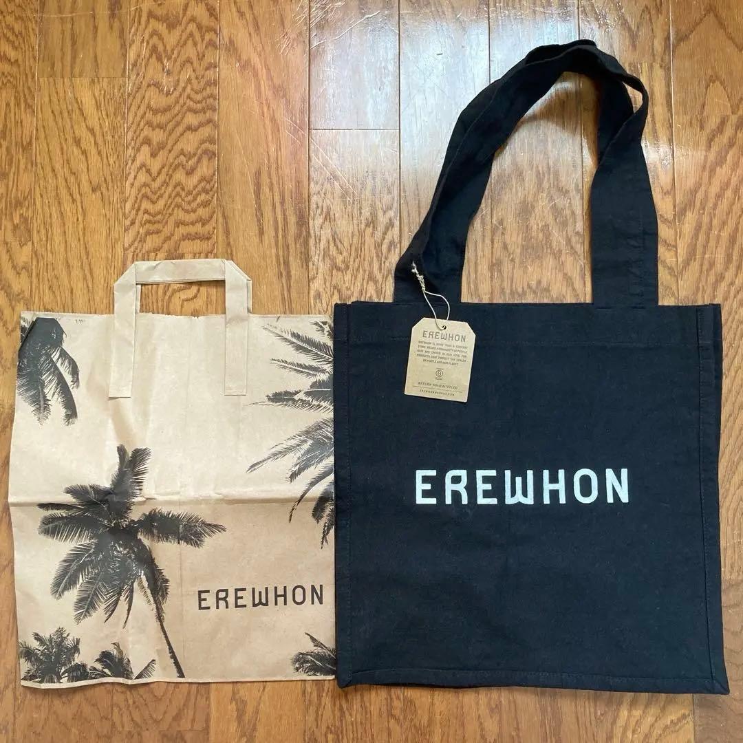 EREWHON エコバッグ　ショッパーとおまけ付き