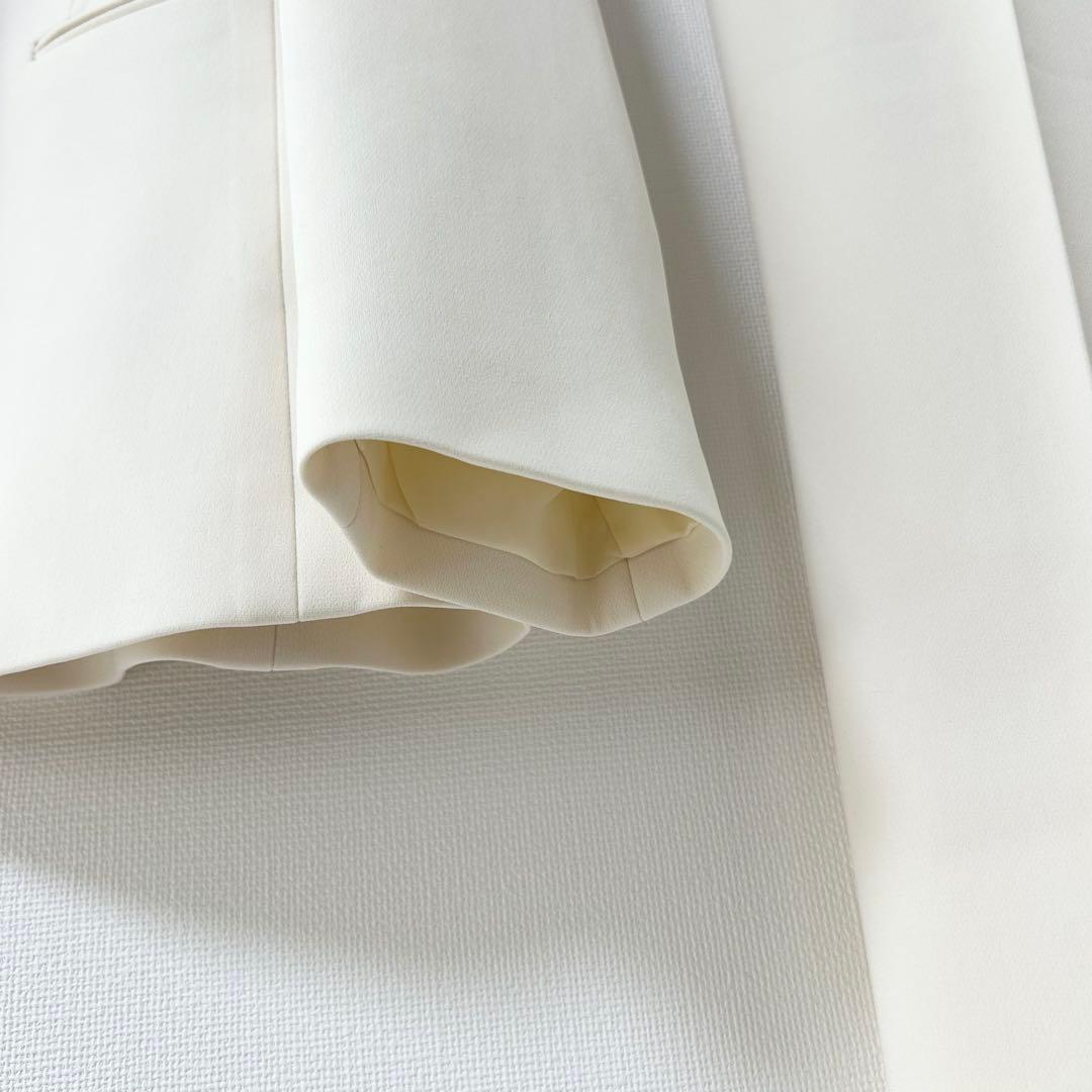 2024AW✨セオリー　ノーカラージャケット＋テーパードパンツ　セットアップ　2