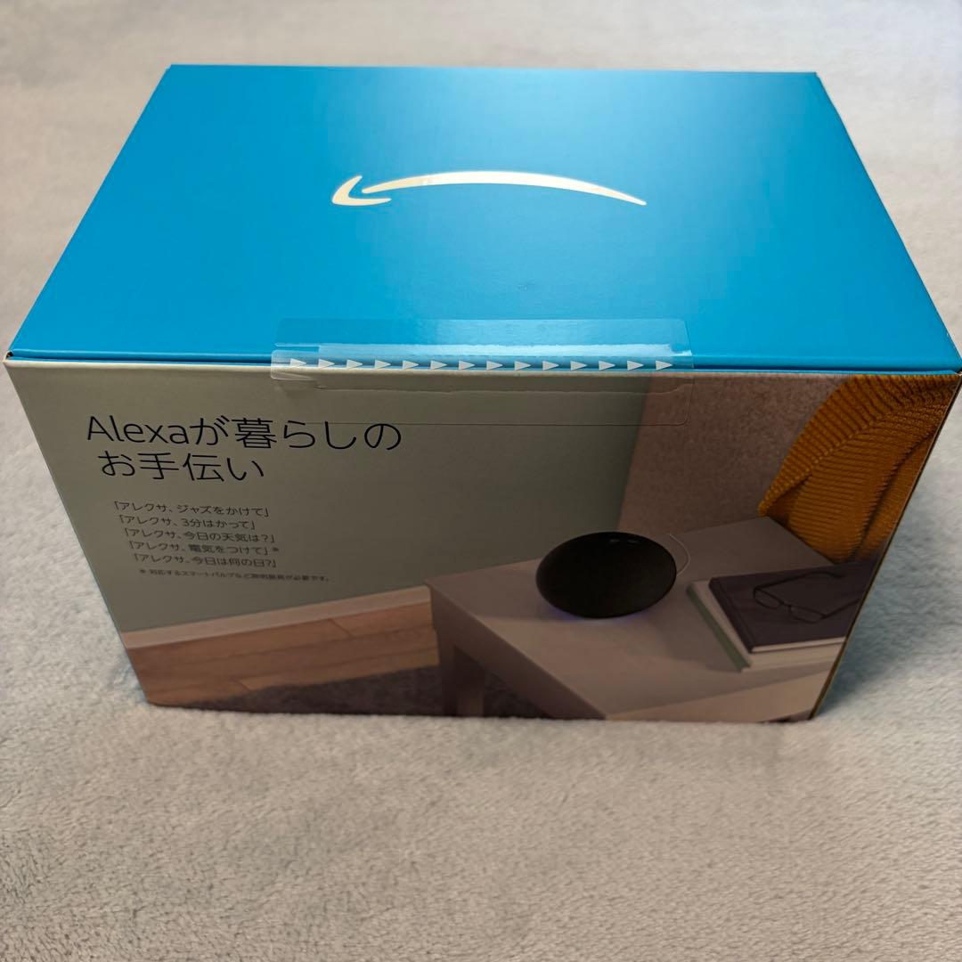 新品 Amazon Echo（エコー）第4世代 チャコール ①