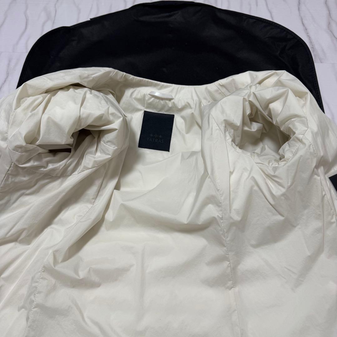 未使用級L✨24年製 タトラス ノーリーズ別注 ノコ ホワイト ハンガー付き