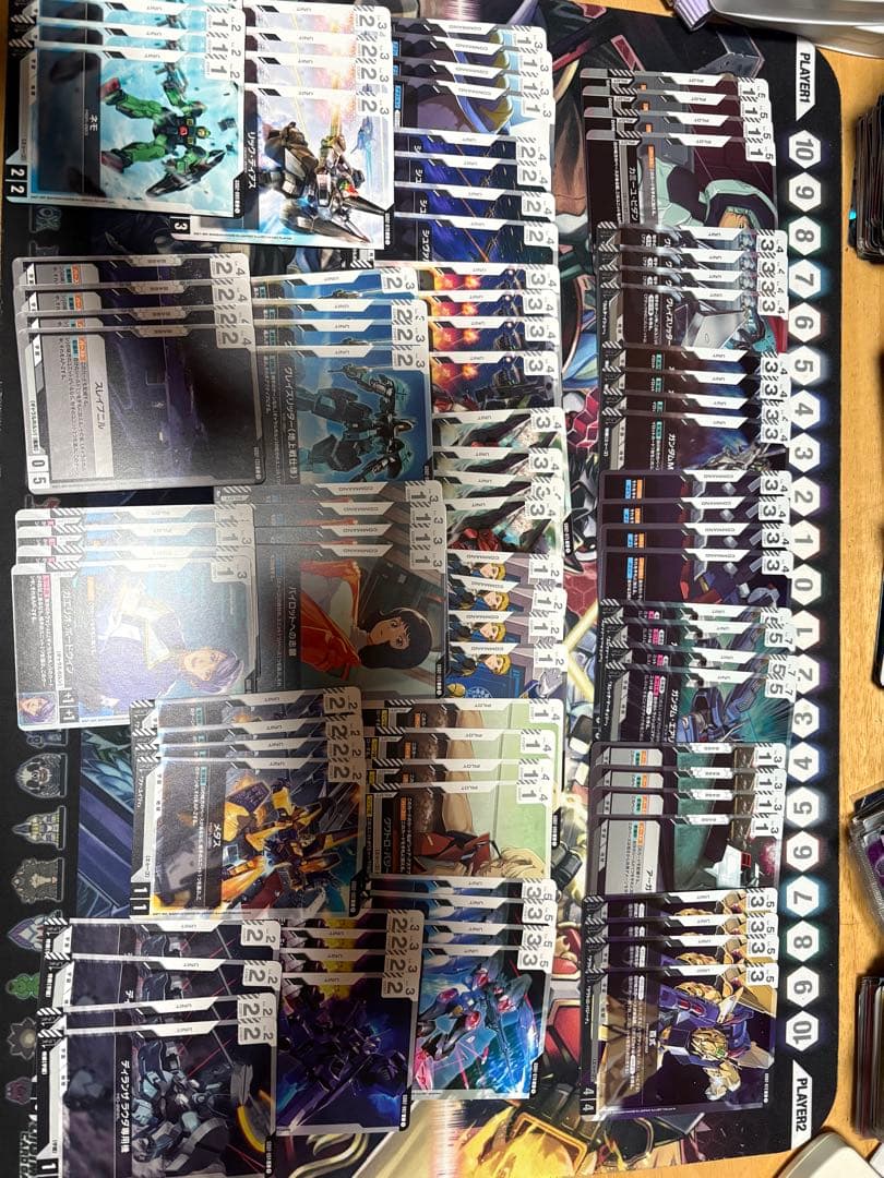 ガンダムカードゲーム　2弾　R以下4コン　全色