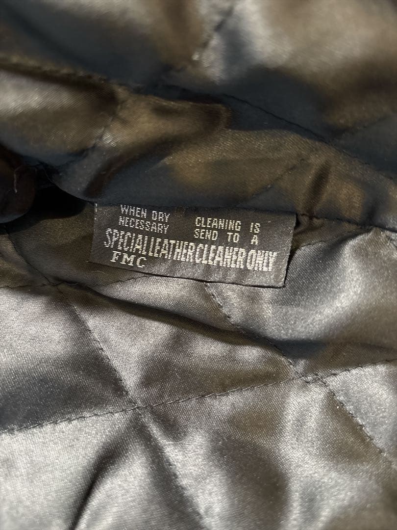 希少 American nostalgia レザージャケット 本革 シングル 黒