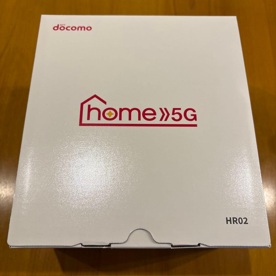 docomo  5G HR02 ダークグレー　未開封