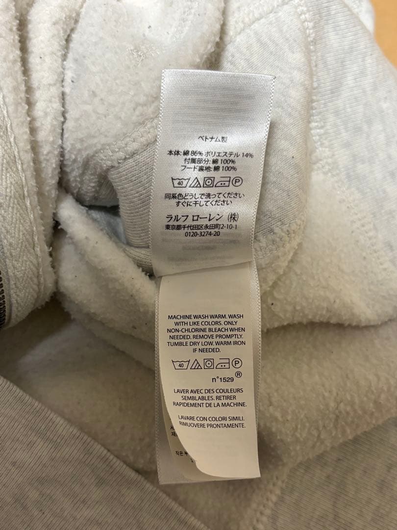 ポロラルフローレン フルジップパーカー M