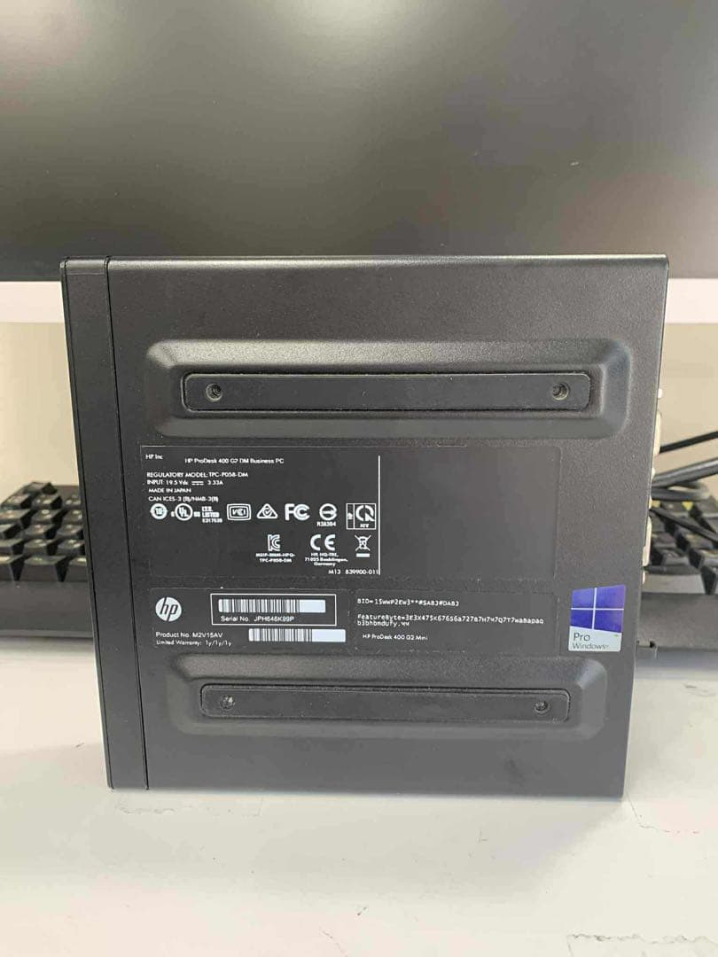 HP ProDesk 400 G2 ミニPC i5-6500T SSD256GB