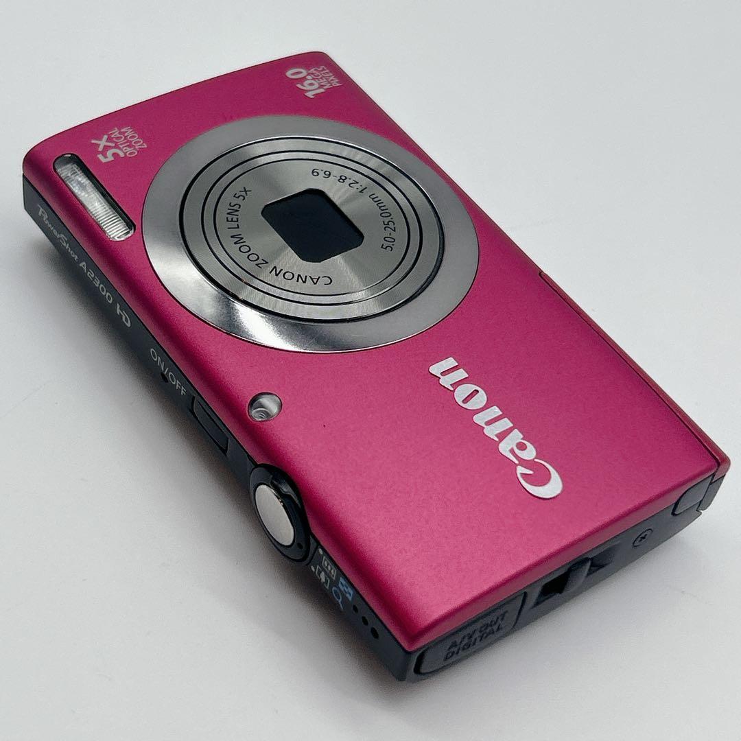 【美品】Canon PowerShot A2300 PC1732 ピンク