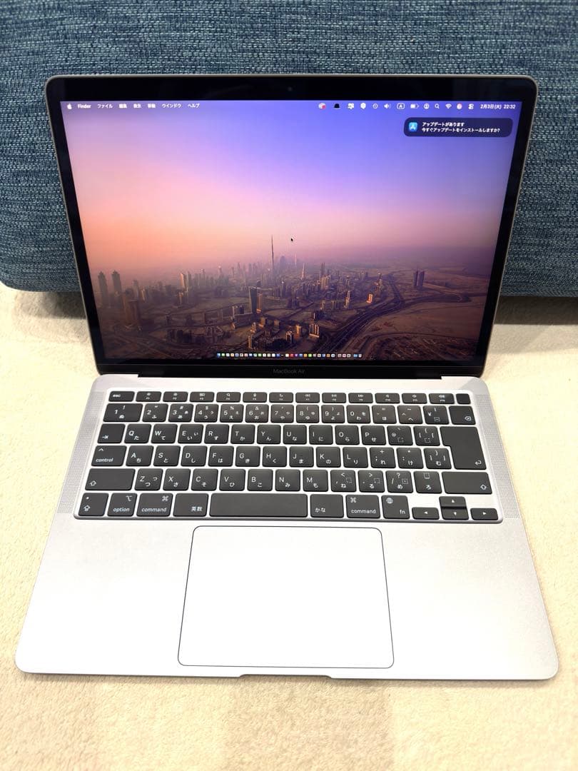 【上位スペック】MacBook Air M1 16GB/512GB 8コアGPU