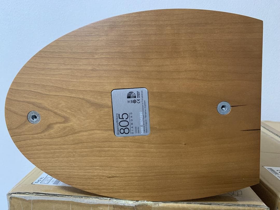 B&W 805 Diamond ブックシェルフ 2ウェイ スピーカー ペア