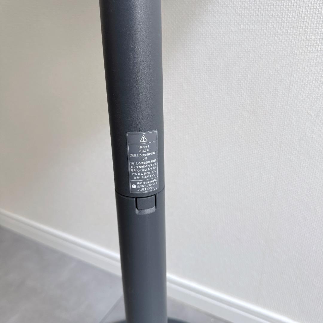 美品 バルミューダ 扇風機 The GreenFan ダークグレー リモコン付