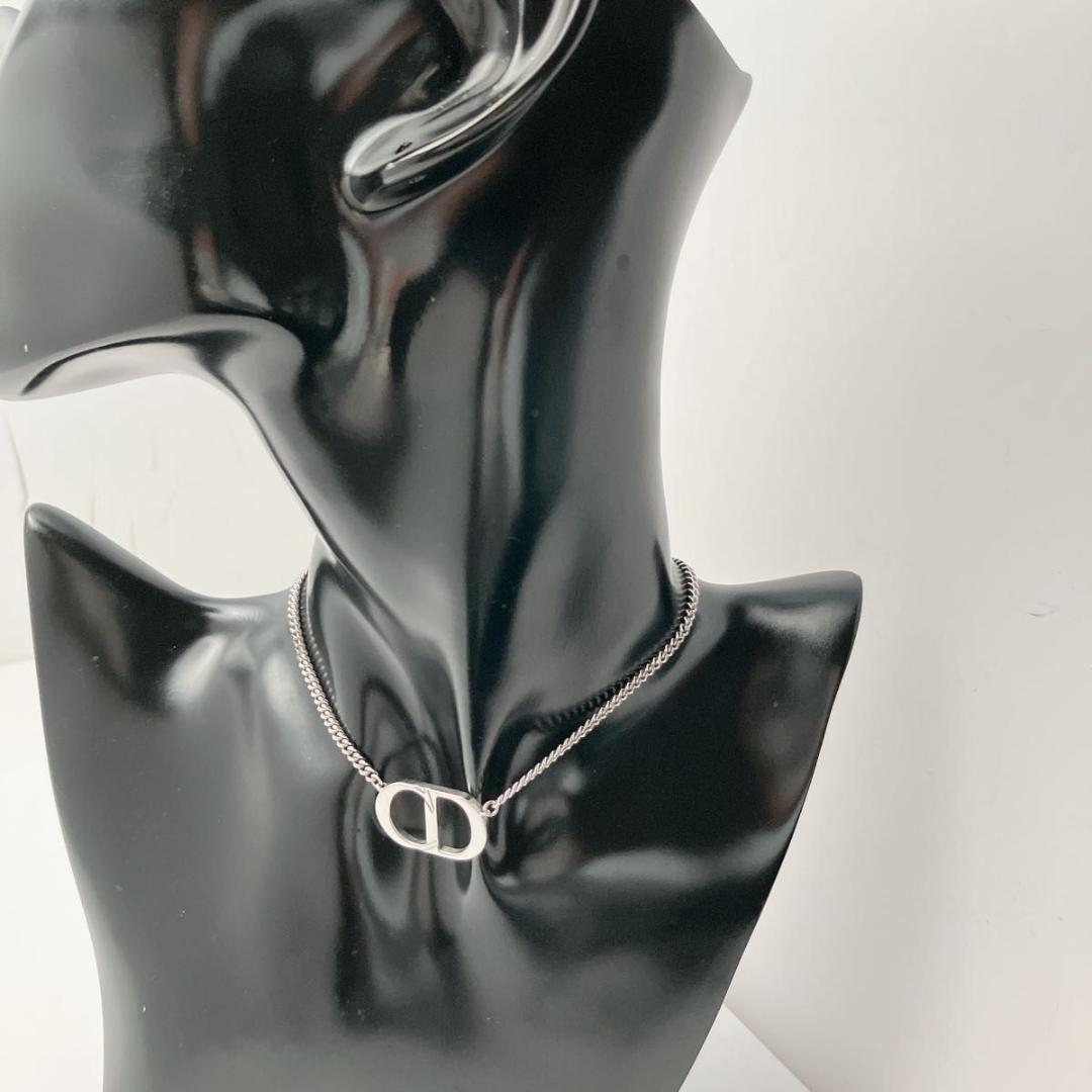 ディオール dior CD 925 ネックレス ペンダント シルバー MB40