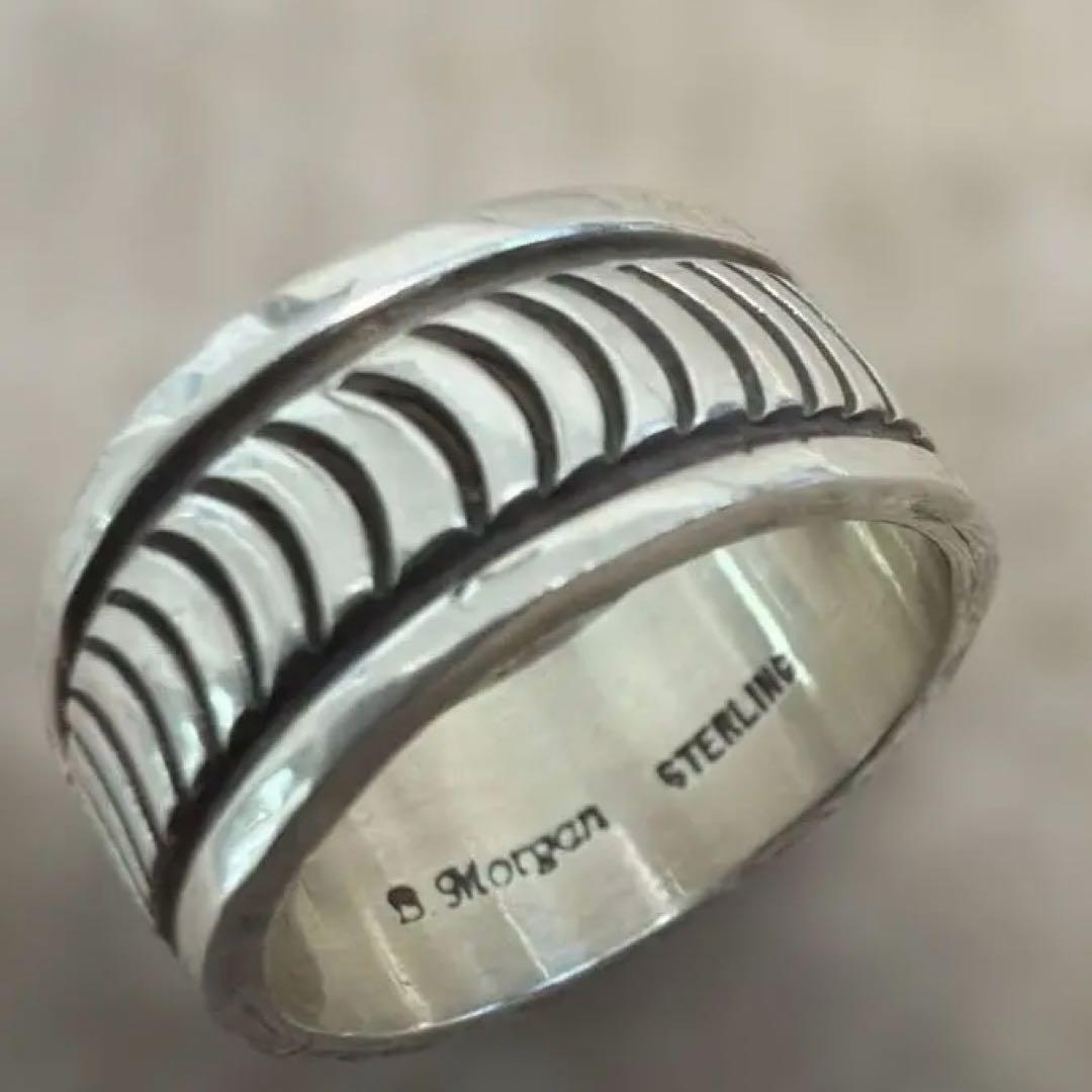 ブルースモーガン10号リングナバホシルバーリング