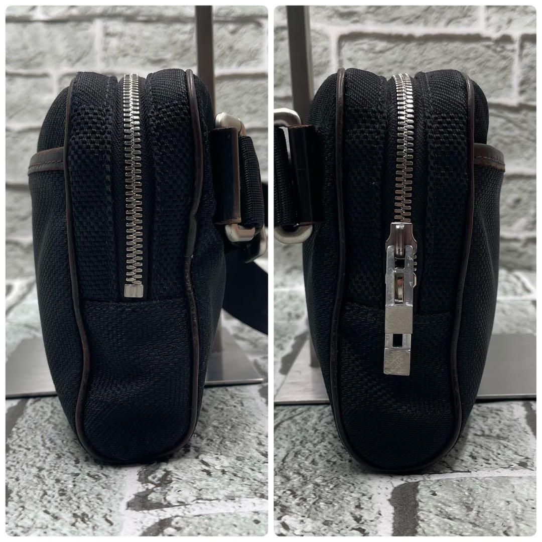 ベタなし✨ルイヴィトン ボディバッグ ダミエジェアン アクロバット ノワール