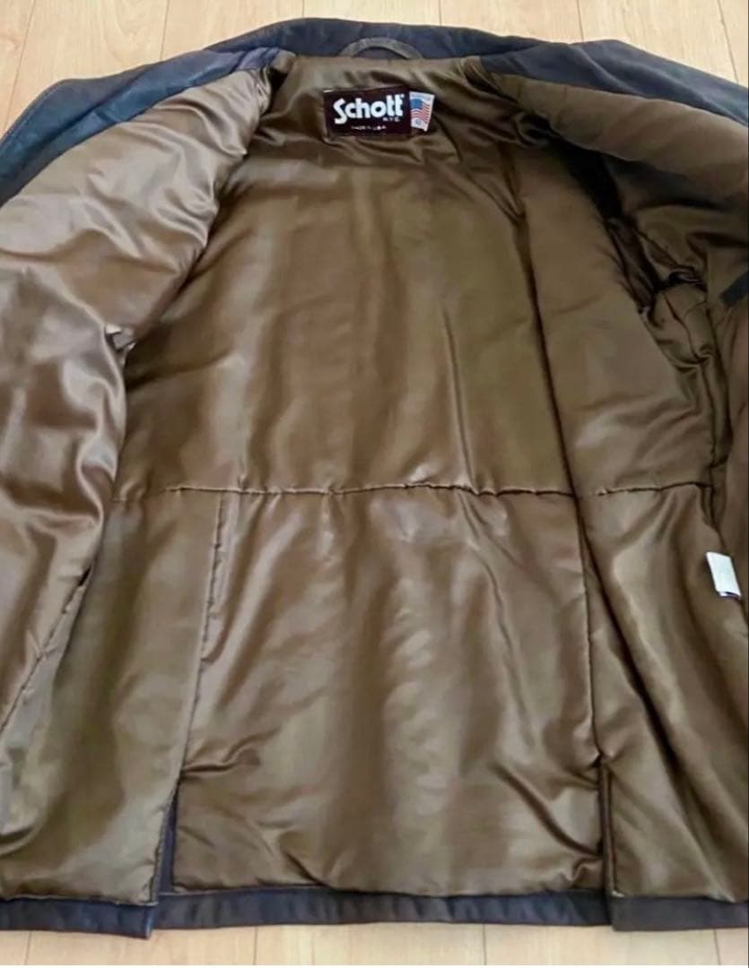 schottカーコート42 brown