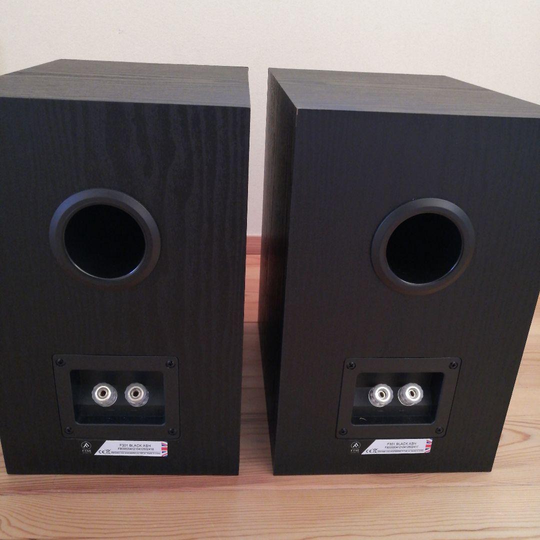 F301 FYNE AUDIO ペアスピーカー ブラック