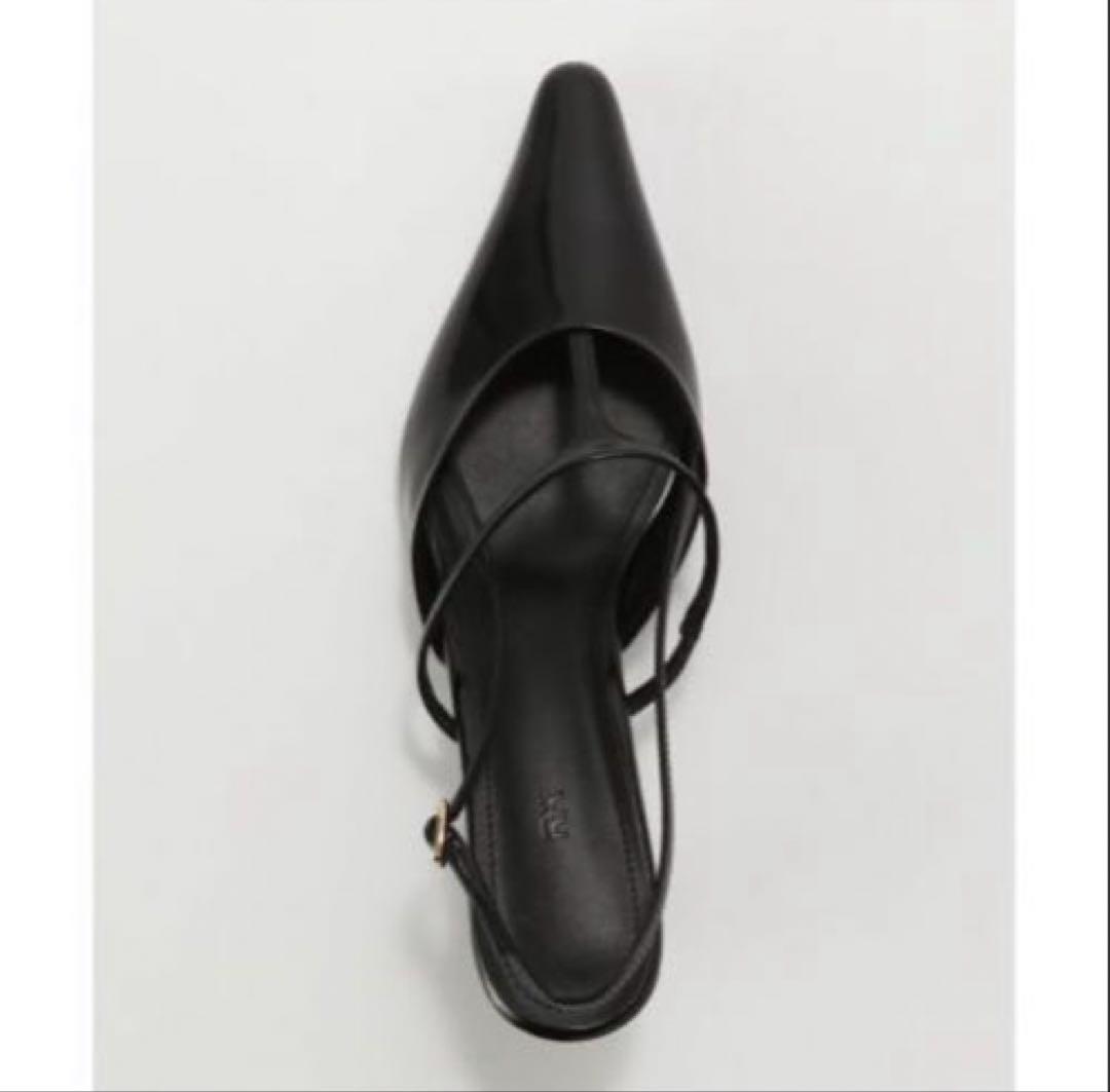 ORR 韓国 T-Strap Slingback ストラップパンプス 38