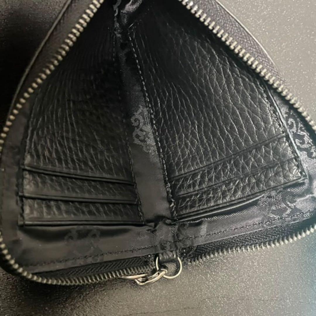 大クロスパッチ　ダガーチャック　ジップウォレット