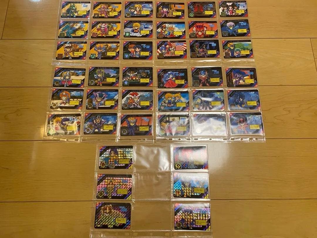 セイントパラダイスACT.2カード42枚セット聖闘士星矢カードダスBANDAI