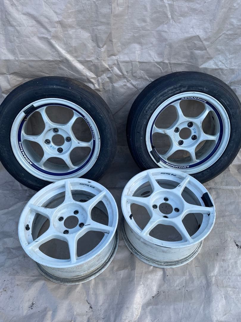 ADVAN Racing ホイール＋タイヤ - 4本セット（競技用）