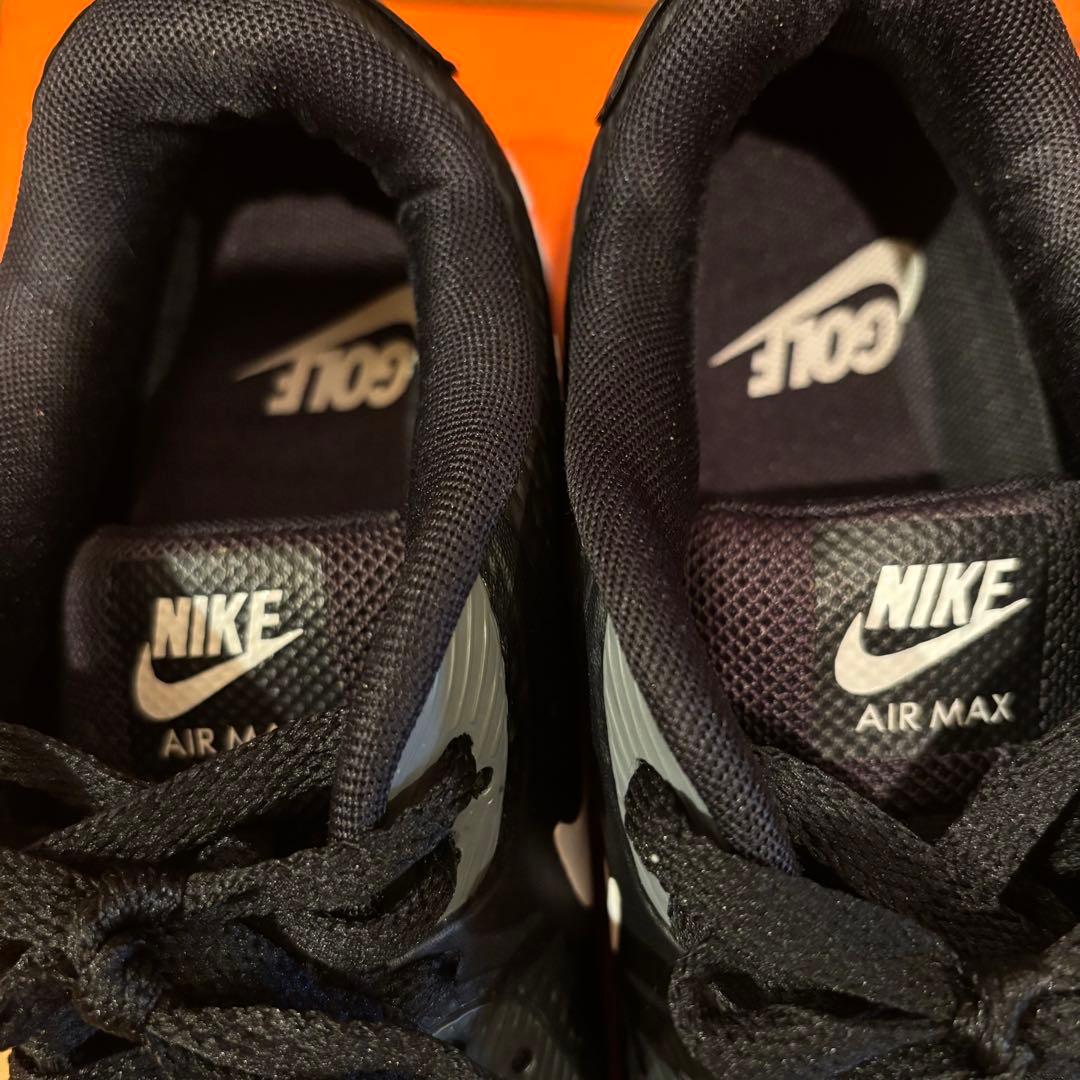 美品！NIKE ナイキ エアマックス 90G ゴルフシューズ 黒 23.5センチ