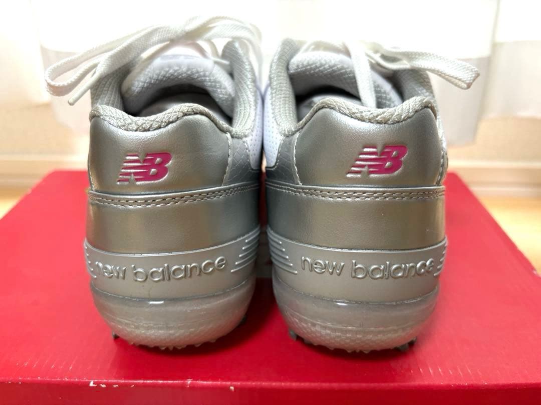 New Balance ゴルフシューズ WG996WS ホワイト 24.5