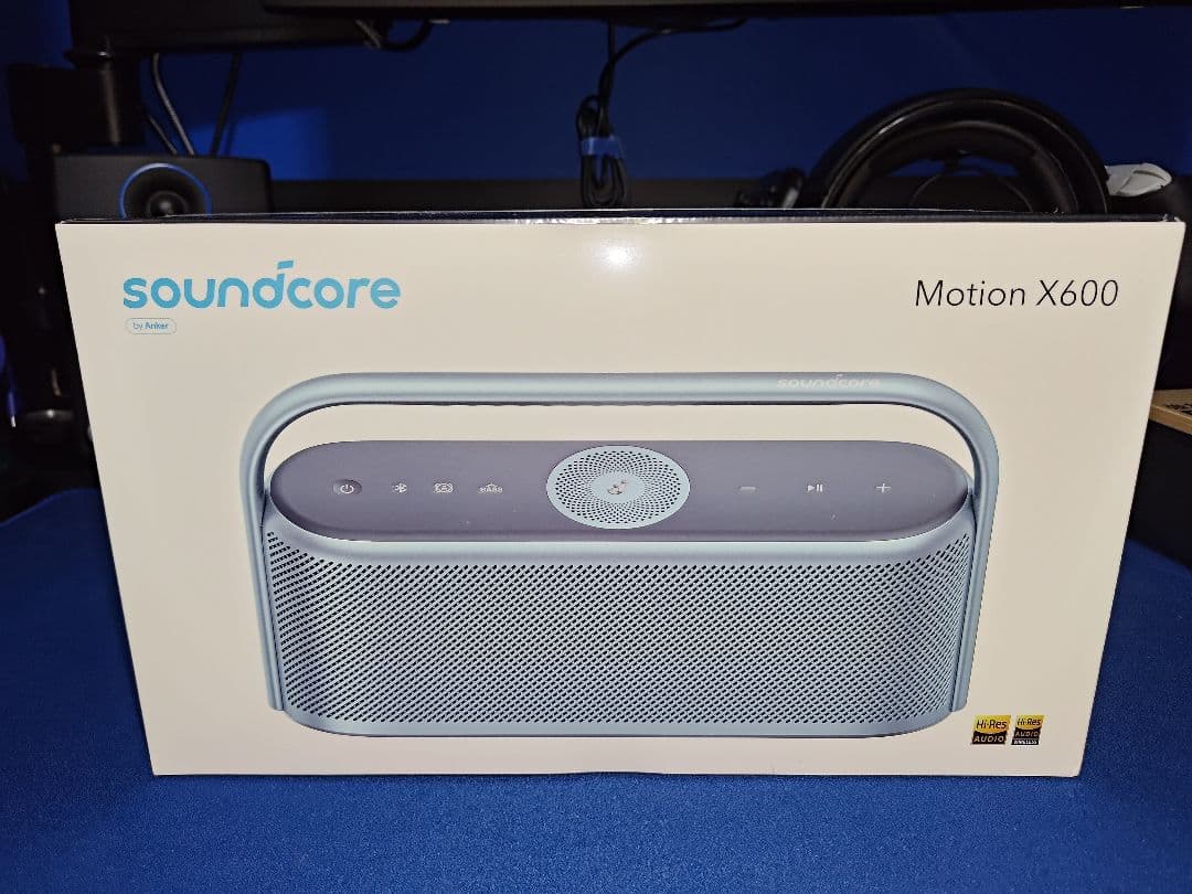 soundcore Motion X600 ワイヤレススピーカー　ブルー