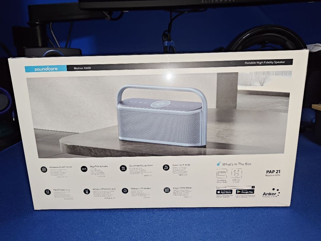 soundcore Motion X600 ワイヤレススピーカー　ブルー