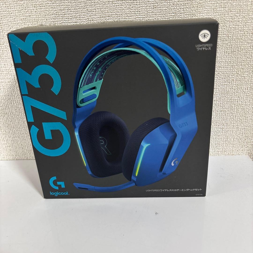 ロジクール G733-BLr ゲーミングヘッドセット 新型