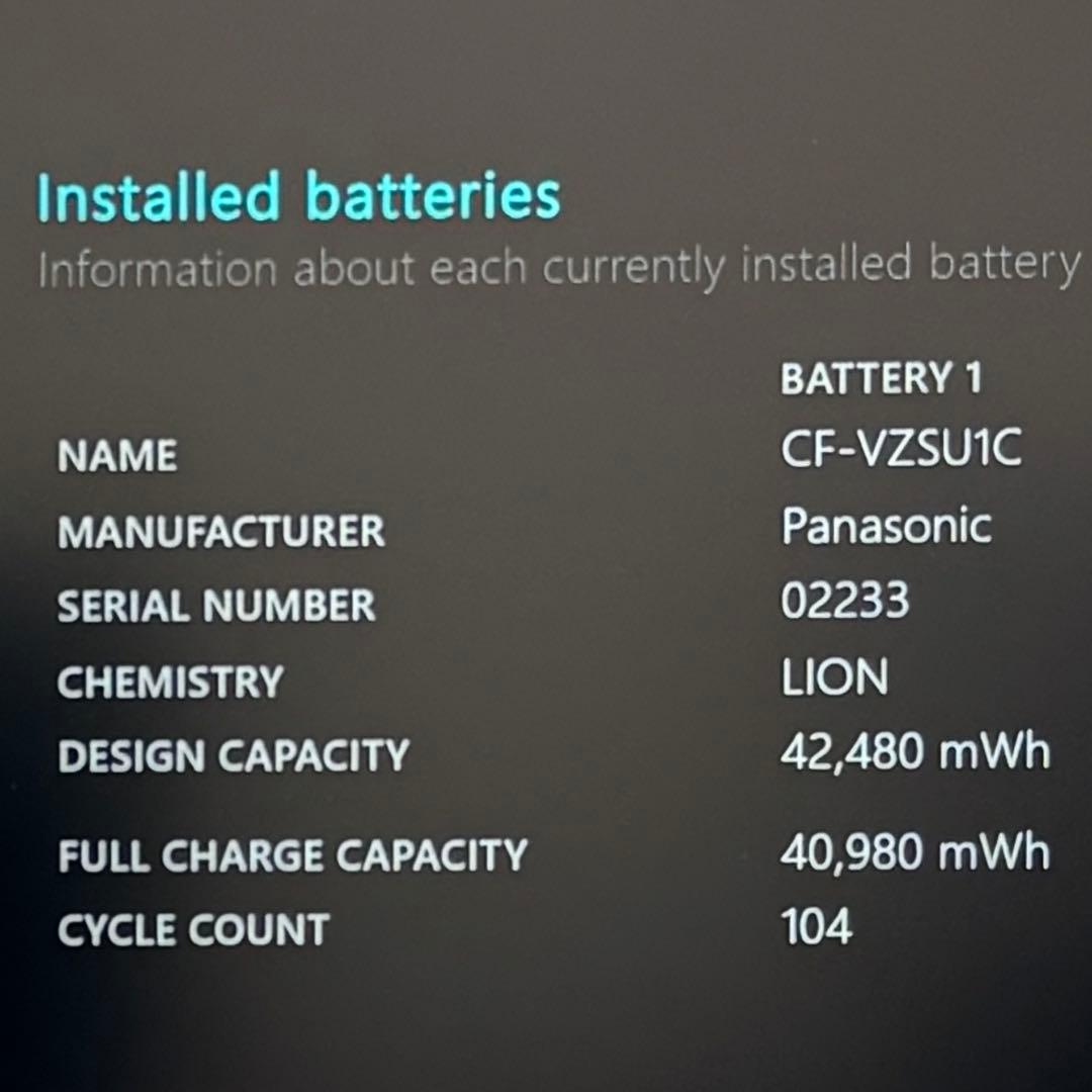 971 美品 新品1TB Let's note SV1 office2024