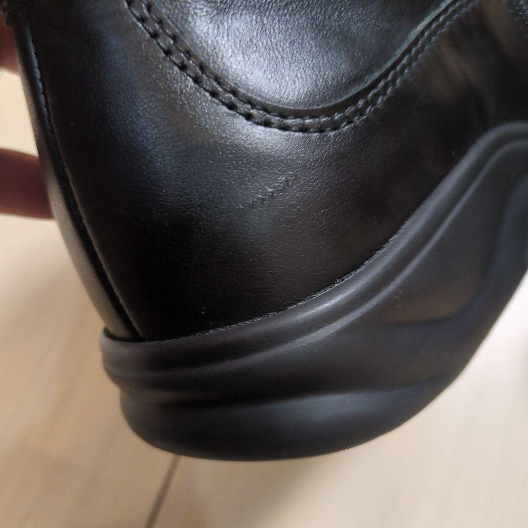 美品 フィンコンフォート ドイツ サイドジップ アンクルブーツ 23.5