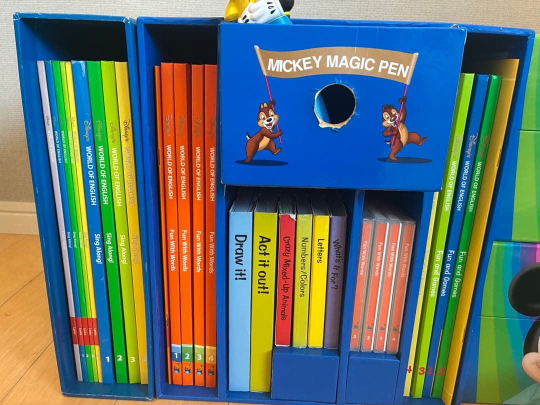 ワールド・ファミリー ディズニー英語システム 英語教材一式