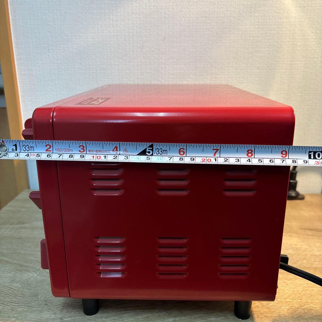 オーブン ノンフライ シロカ ST-4N231-R レッド トースター ヘルシー